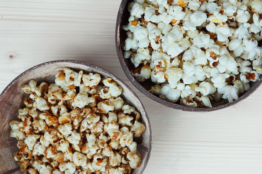 Pop corn maison salé ou sucré - Blog zero dechet