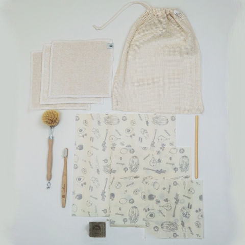 Cadeau pour etudiant kit zero dechet essentiels