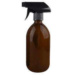 Idee cadeau spray en verre ambre