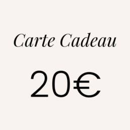 carte cadeau zero dechet 20 euros