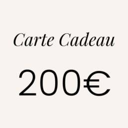 carte cadeau zero dechet 200 euros
