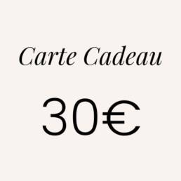 carte cadeau zero dechet 30 euros