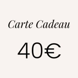 carte cadeau zero dechet 40 euros