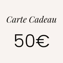 carte cadeau zero dechet 50 euros